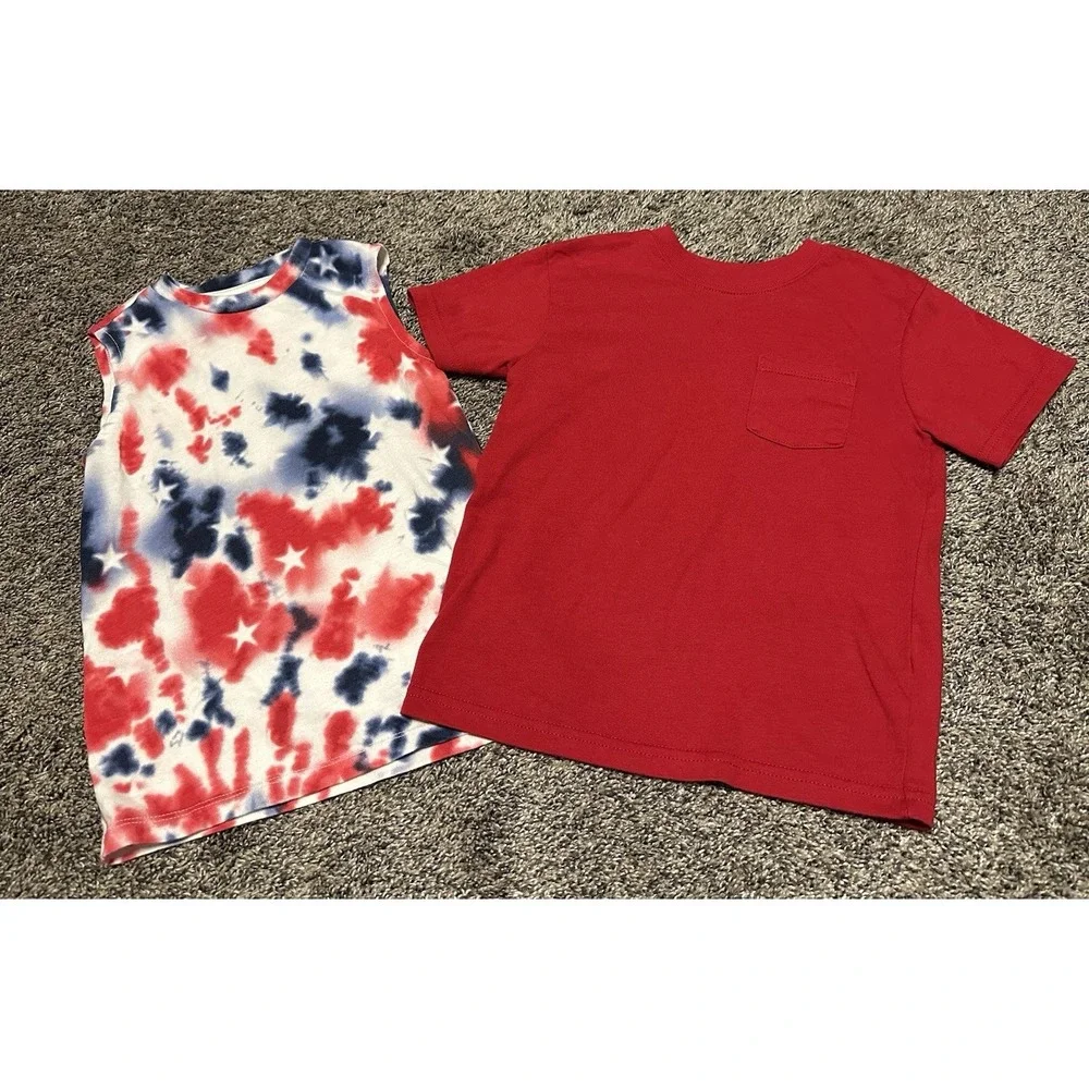 Children's T-shirts bundle of 2 - Garanimals & Wonder Nation Toddler Size 5